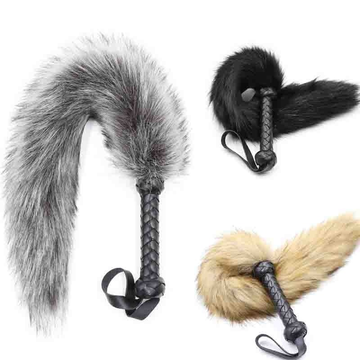 Erotic Sex Toys for Couples / BDSM Whip for Sex Games / Faux Fur Tail for Couples - EVE's SECRETS